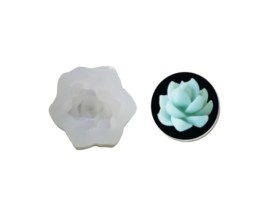 Molde silicona mini suculenta